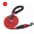 Comfortable Padded Handle Reflective Rope Dog Leash